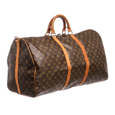 louis vuitton keepall bandouliere 60 duffle bag|LOUIS VUITTON Monogram Keepall Bandouliere 60.